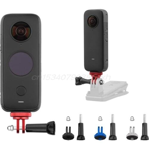 For Insta-360 One X2/X Panoramic Camera Connector Screw Adapter Bike Mount Holder Selfie Stick Accessories