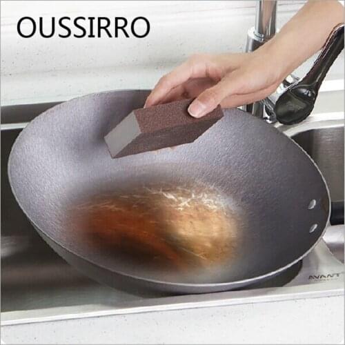 Magic Sponge Eraser For Removing Rust Cleaning Cotton Nano Emery Sponge Descaling Clean Rub Pot Kitchen Supplies Eco-Friendly