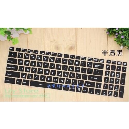 17 17.3 inch Keyboard cover Skin Protector for MSI GT62VR GT72 GT72S DOMINATOR GS63VR GS73VR Stealth Pro GT73VR Titan Pro GE73VR