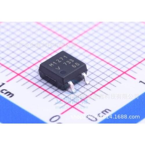 5/PCS 5/PCS VOM1271T M1271T Optoisolator-Transistor, Photoelectric Output Sop-4 Patch