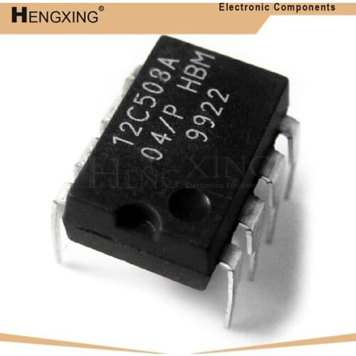 5piece PIC12C508A-04I/P 12C508A DIP-8 new original In Stock