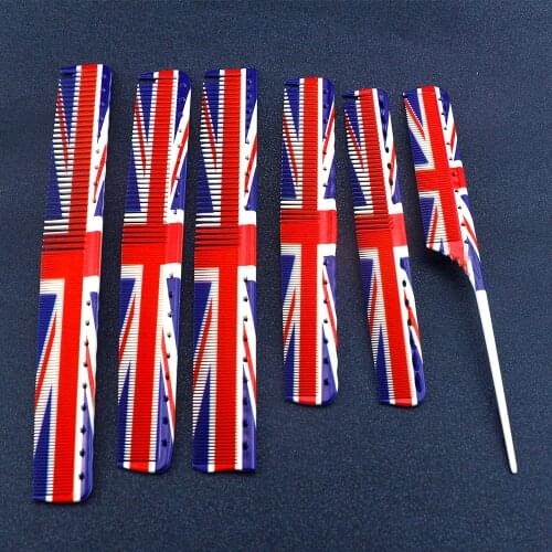 6 Style Professional Hair Comb Barber Combs Hair Cutting Comb Anti Static Rat Tail Comb Hair Care Styling Tool Hairdressing Comb