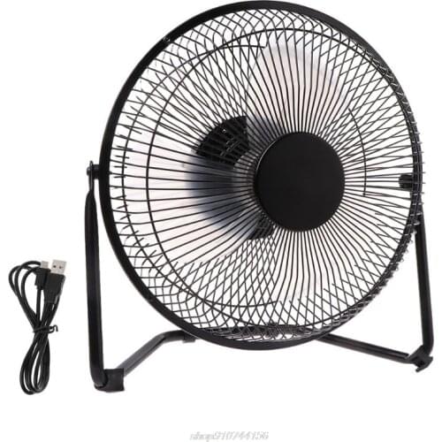 LILENG 6" 8" 10" Large Black All Metal Electric Rotating USB Powered 18650 Battery Powered Desktop Fan 100% brandJy9 21 Dropship
