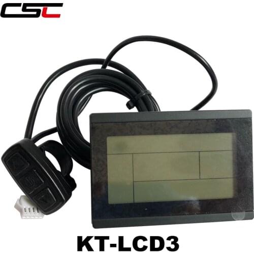 Electric Bicycle 24V 36V 48V intelligent black KT- LCD3 ktlcd3 Control Panel LCD Display ebike KT controller Waterproof option