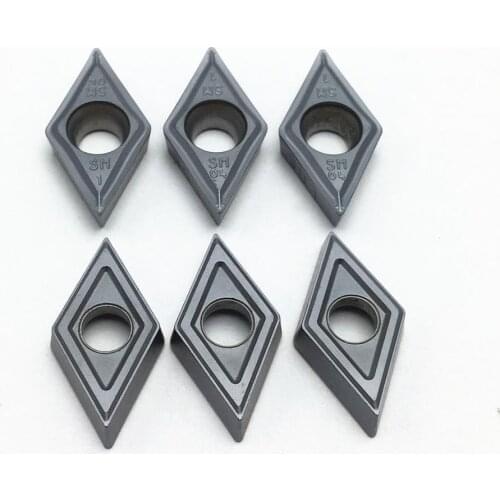 10 pieces CNC turning tool DCMT11T304-SM IC907 IC908 turning tool DCMT 11T304 SM carbide insert CNC turning tool milling insert