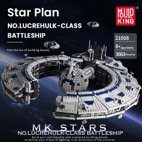 Kids Educational DIY Toys Building Blocks Star Plan The Class Battleship Droid Control Ship Model Assemble Bricks Children Gift