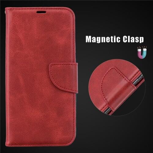 Leather Flip Case For Xiaomi Redmi 6 6A 7 7A 8 8A 9 9A 9C Note 9 Pro Max Note 9S POCO X3 Mi 10 Lite 10T Pro Wallet Case Cover