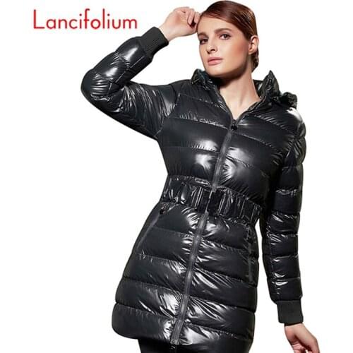 Женские приталенные пуховики Lancifolium China At AliExpress