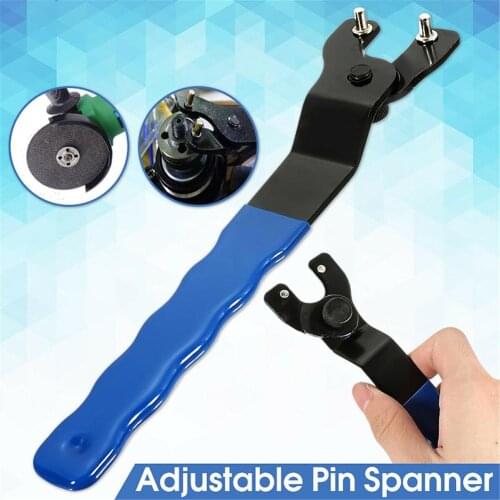 HOT SALES!!! New Arrival Adjustable Pin Wrench Spanner for Angle Grinder 8-50mm Hubs Arbor Repair Tool Wholesales Dropshipping
