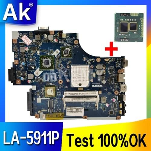Akemy For Acer aspire 5551G 5552G Laptop Motherboard DDR3 Socket S1 512mb GPU NEW75 LA-5911P MBWMJ02001 MBPUS02001 MBWVE02001
