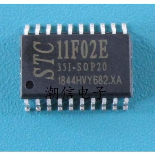 10cps STC11F02E - 35 I - SOP20G microcontroller