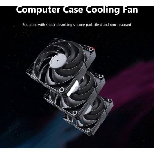 PHANTEKS 120/140mm PC Case Fan 4-Pin PWM Cooling Fan Silent with Hydraulic Bearing for Radiator CPU Cooler Computer Case