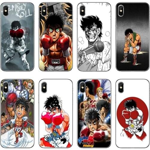 Hajime no Ippo Transparent Phone Case For iPhone 12 11 Pro Max Mini XS Max XR X 8 7 Plus 6 6S Plus 5 5S SE 2020