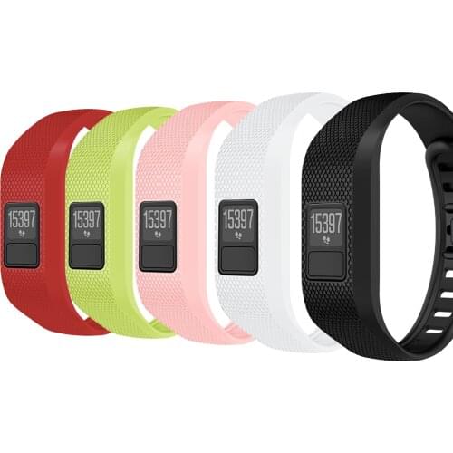 Sport watch band For Garmin Vivofit 3 Replacement smart Soft silicone watchband strap wristband Accessory For Garmin Vivofit 3