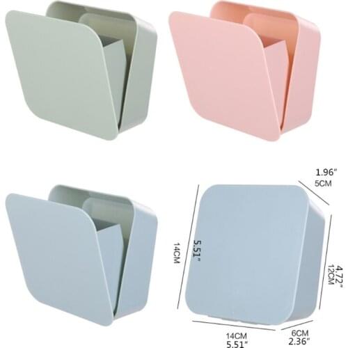 Detachable Sealed Home Storage Box Wall Mount Simple Design Sundries Collection Case Multifunction Holder Organizer LXAF