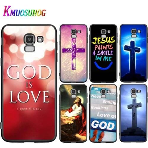 Christian Jesus Bible Verse For Samsung Galaxy J2 J3 J4 Core J5 J6 J7 J8 Prime duo Plus 2018 2017 2016 Silicone Phone Case