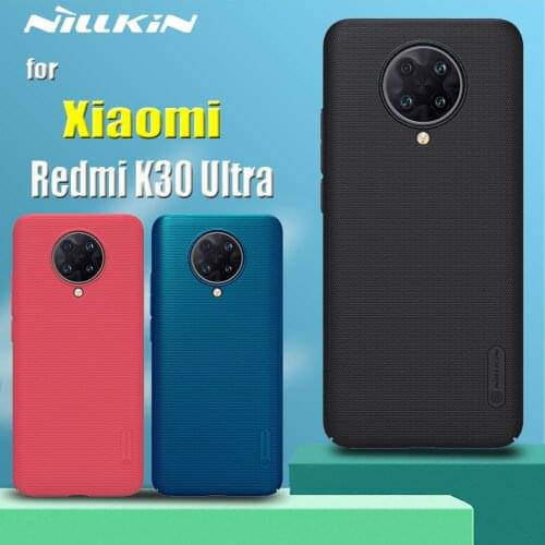 For Xiaomi Redmi K30 Ultra Case Nillkin Super Frosted Shield Hard PC Plastic Phone Back Bag Cover on Redmi K30 Ultra Funda Coque