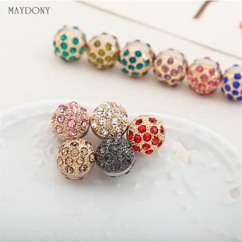 XT66 ball magnet brooches Thicken Beautiful brooches for women Shiny hijab accessories broches