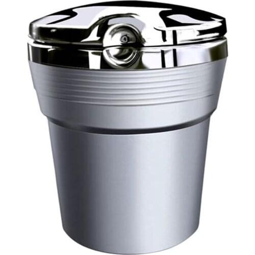 LED car ashtray creative personality multi-function hanging type ashtray