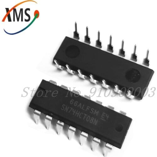 10PCS SN74HCT08N DIP14 SN74HCT08 DIP 74HCT08 74HCT08N new and original IC
