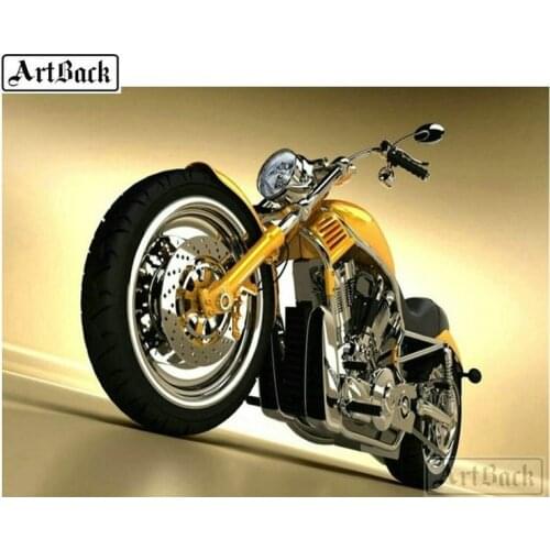 5d diy diamond painting motorcycle picture 3d diamond embroidery rhinestone mosaic home decoration