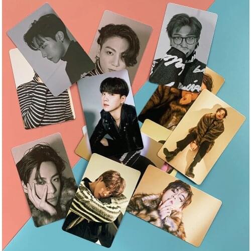 Kpop Bangtan Boys Lomo Card Album Weverse Magazine Photocard Self Made Paper Cards JUNG KOOK JIMIN JIN SUGA V RM Poster