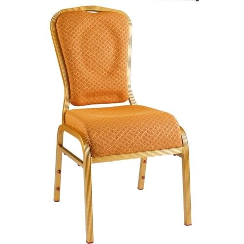Wholesale quality strong gold aluminum vip banquet chairs LQ-L13100