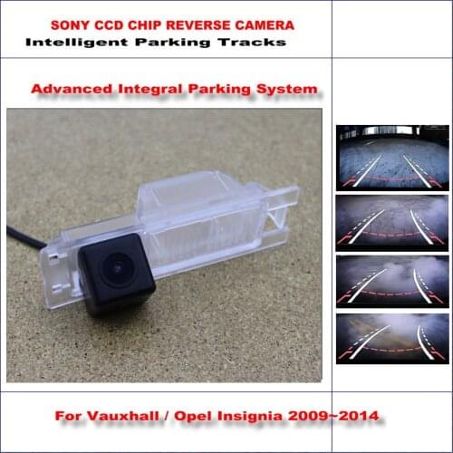 Car Reverse Camera For Vauxhall Opel Insignia Intelligent 2009-2014 Parking Tracks Back Dynamic Guidance Tragectory CAM