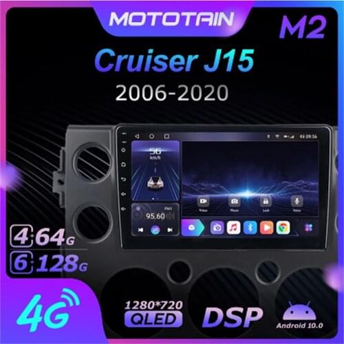 Ownice 6G+128G Android 10.0 Car Radio For Toyota FJ Cruiser J15 2006 - 2020 Multimedia Audio 4G LTE GPS Navi 360 BT 5.0 Carplay