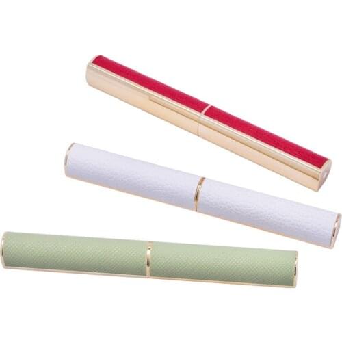 White/Pink/Red/Green Direct Filling Empty Lipstick Tube Lip Balm Container Lipstick Shell Packaging Cosmetics Refillable