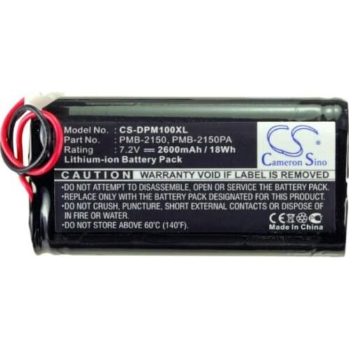 Cameron Sino 2600mAh battery for DAM PM100-BMB PM100-DK PM100II-BMB PM100II-DK PM100III-DK PM200-DK PM200ZB