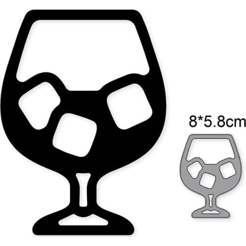 Juice Cup Metal Cutting Dies for DIY Scrapbooking Album Paper Cards Decorative Crafts Embossing Die Cuts