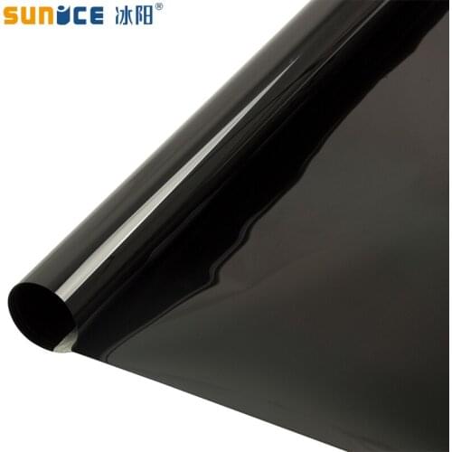 Sunice 15%VLT Black Window Tint Film 4mil/0.1mm nano ceramic solar tint car rear back Windshield glass sticker car foils