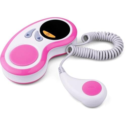 Fetal Doppler Baby Monitor LCD Display Portable Baby Heart Rate Monitor With Earphone YK-90B For Pregnant Women