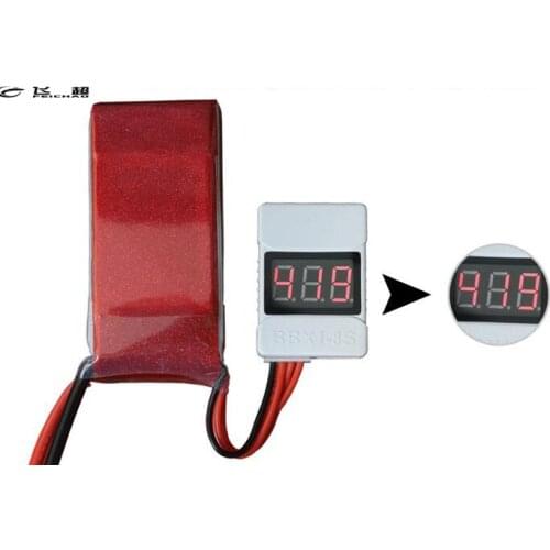 Feichao BB Ring / Battery Indicator / BBX1-8S TL2693-02 Lithium Battery tester 1S-8S For RC Drone Airplane Copter