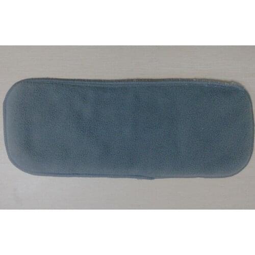 Hot Selling 5 layers All Bamboo Charcoal Inserts Cloth diaper For Baby Diaper washable reuseable baby diapers 10pcs/lot