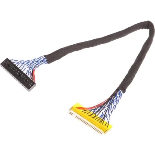 New LVDS Cable FIX-30P-S8 FIX 30Pins S8 Single 8bit 1ch 8bit LED LCD Display Panel LCD panel Screen cable line