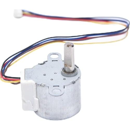 24BYJ Stepper Motor Micro Small Motor Screw DC5V Gear 4-Phase 5-Wire Micro Reducer Reducing Stepping Motor 24x19mm For Arduino