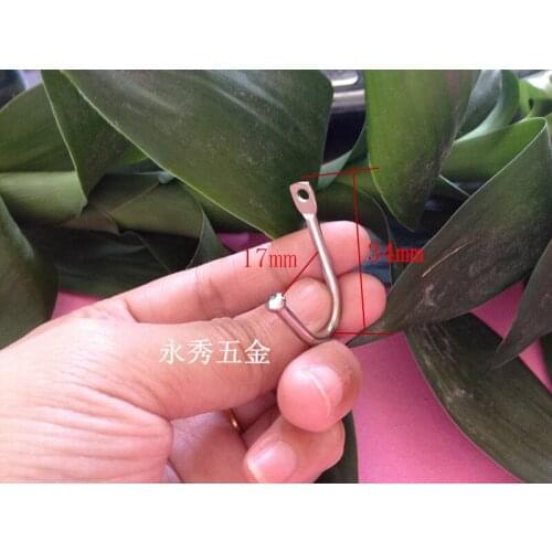 Modern special small single hook Steel coat hook Furniture up Wall hook wholesale