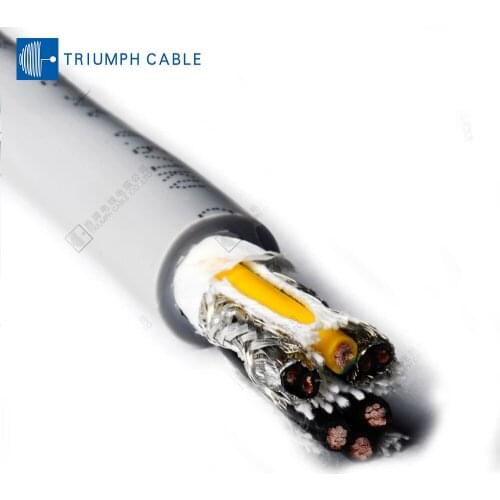 TRIUMPHCABLE/SHENGPAI 5 M UL2464 18AWG 2/3/4/5/6/7/8 core PVC multi-core shielded cable anti-interference control wire cable