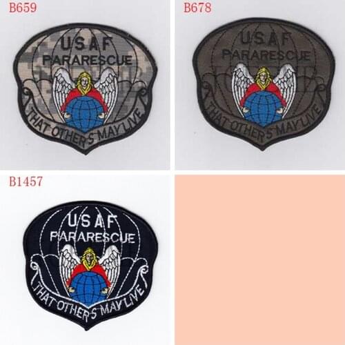 USAF PJ pararescue that others may live Morale tactics Military Embroidery patch