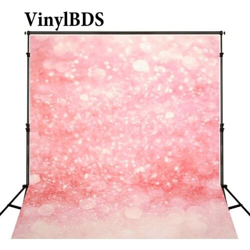 VinylBDS Photo Background Newborn Backdrops Photography Pink Bokeh Children Backgrounds for Photo Studio Photocall Wedding