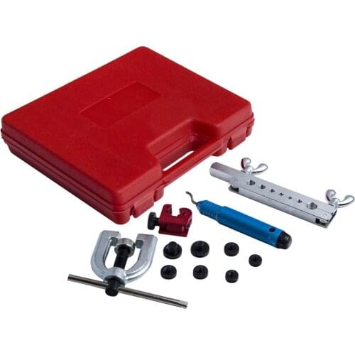 1 Set Double Flaring Brake Line Mini Pipe Cutter Car Truck Tool Kit 4.75 5 6 8mm Brand New Tool Kits