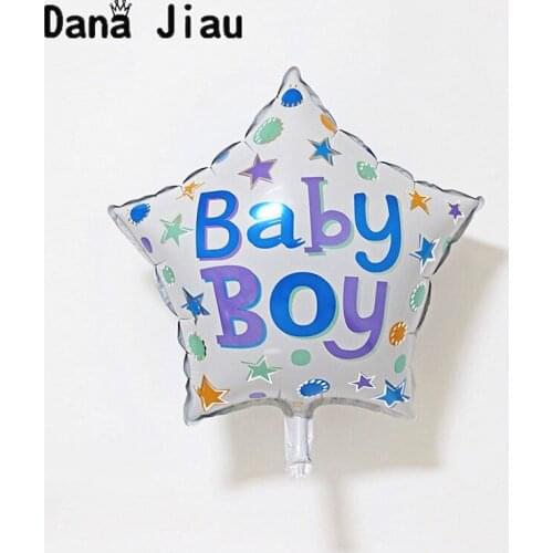 18 Inch baby boy letter Birthday Party Decoration Balloon holiday Aluminum Inflatable Foil Ball babies shower 100days kids toy