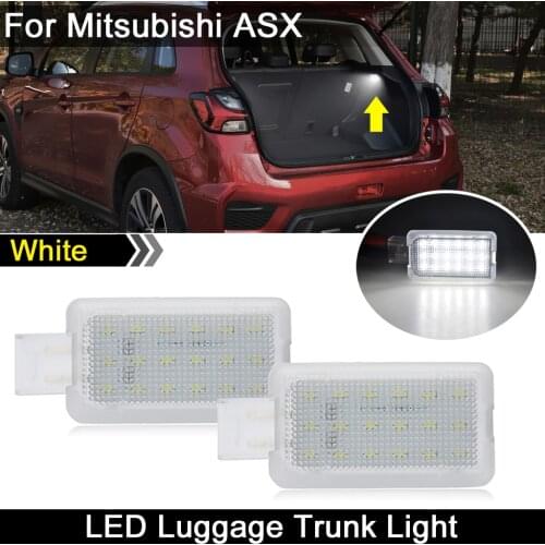 For Mitsubishi ASX Car White LED Luggage Compartment Light Trunk Lamp