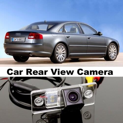 Car Camera For Audi A8 A8L S8 D3 4E 2002~2007 High Quality Rear View Back Up Camera For TOPGEAR Friends Use | CCD + RCA