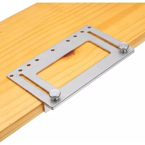 Door Furniture Handle Hole Punch Locator Wood Drilling Anchor Guide Drilling Woodworking Tools