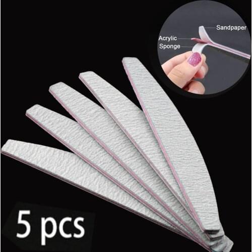 Nail Art Tools Scrub Strips Nail Remover Rub Strips Make Nail Patches File Strips Polishing and Reshaping Polishing Nail Strips