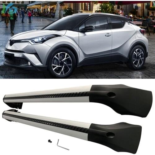 Hottest Luggage Bar Roof Rack Bar For Toyota CHR C-HR 2018-2019,From ISO9001 Quality Factory,OEM Model,Thicken Aluminum Alloy