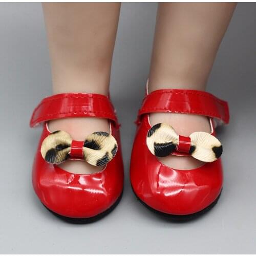 6*2.8CM Fashion Mini Toy Shoes For EXO Dolls Fit For 14.5 Inch Doll as For BJD Ragdoll Accessories 086